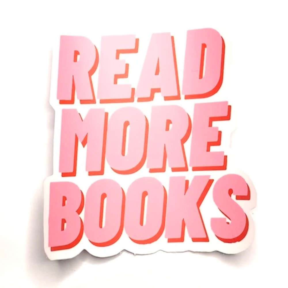 Read More Books Vinyl Sticker